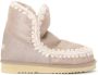 Mou Eskimo 18 Metallic Stone Schapenvachtlaars Gray Dames - Thumbnail 1