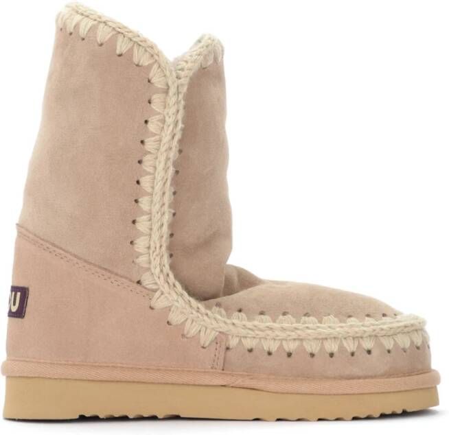 Mou Eskimo 24 Kamelenwollen Laars Beige Dames