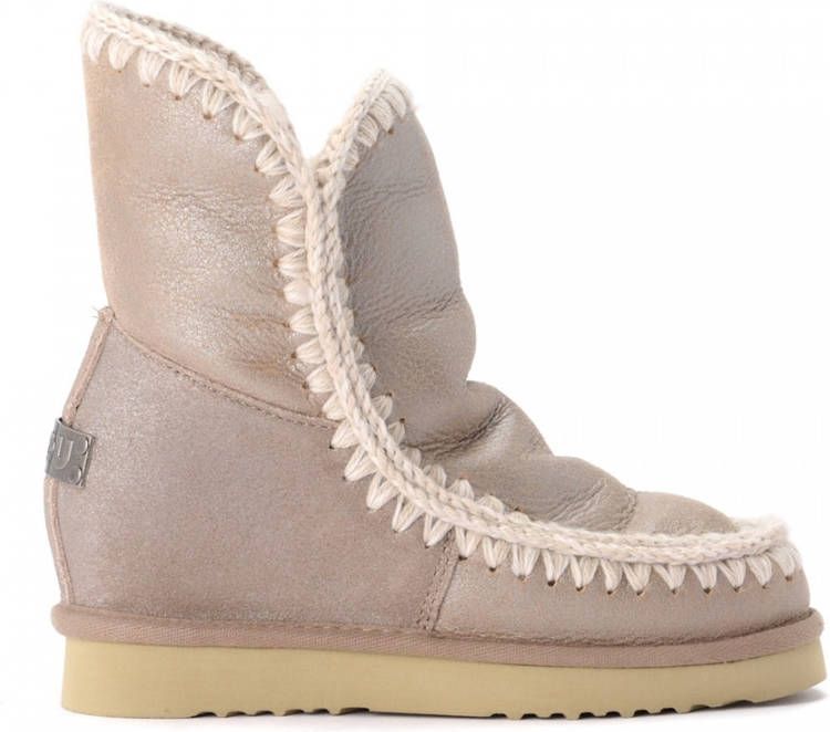 Mou Eskimo Booties Inner Wedge Sheepskin Short