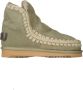 MOU Lichtgroen Eskimo 18 Glitter Logo Pantoffels Lichtgroen Mu.fw101050a - Thumbnail 2