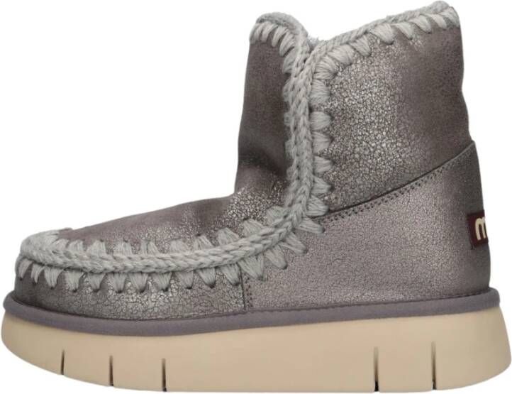 Mou Grijze Eskimo 18bounce Enkellaarsjes Gray Dames