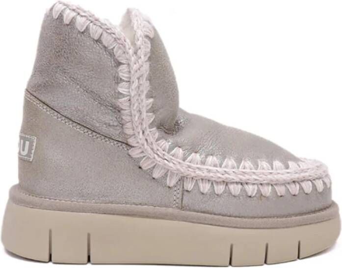 Mou Grijze Eskimo Laars Collectie AW 2024 2025 Gray Dames