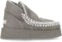 Mou Grijze Shearling Winterlaarzen Gray Dames - Thumbnail 1