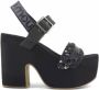 Mou High Heel Sandals Zwart Dames - Thumbnail 1