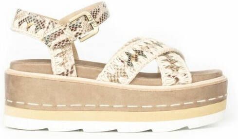 Mou Bruine Casual Damessandalen Multicolor Dames