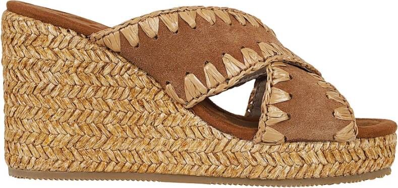 Mou Sandals Brown Dames