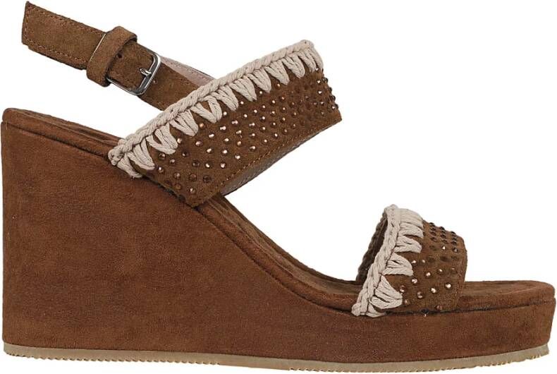 Mou Sandals Brown Dames