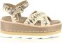 Mou Bruine Casual Damessandalen Multicolor Dames - Thumbnail 1