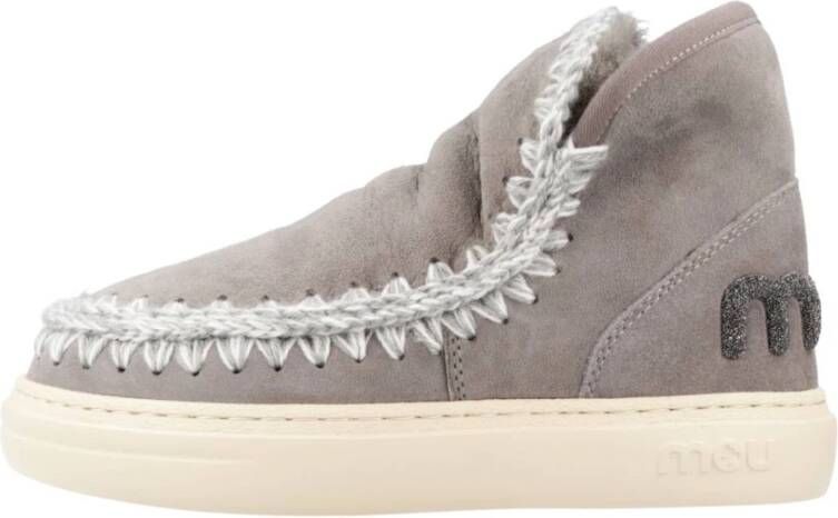 Mou Skimo Sneaker Bold Glit L Gray Dames