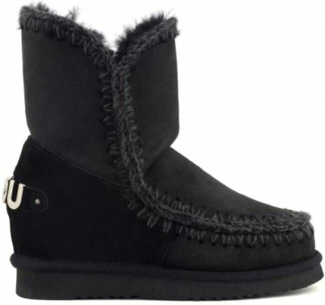 Mou Stijl Laarzen Black Dames