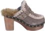 Mou Suede Dames Sandalen Stijlvol Gray Dames - Thumbnail 1