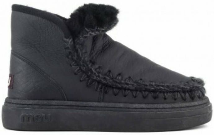 Mou Winter Eskimo Sneaker Lakleren Laarzen Black Dames - Foto 12