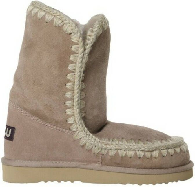 Mou Winterlaarzen Beige Dames