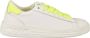 Msgm Leren Sneakers met Rubberen Zool White Dames - Thumbnail 1