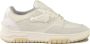 Msgm Leren Sneakers met Rubberen Zool White Heren - Thumbnail 1