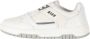 Msgm Leren Sneakers met Rubberen Zool White Heren - Thumbnail 1