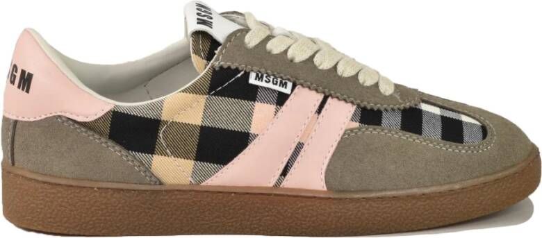 Msgm Rubberen Zool Sneakers Multicolor Dames