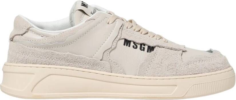 Msgm Sneakers Beige Heren