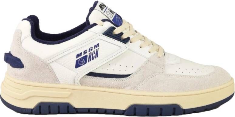 Msgm Sneakers White Heren