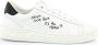 Msgm Leren Rubberen Zool Sneakers White Heren - Thumbnail 3