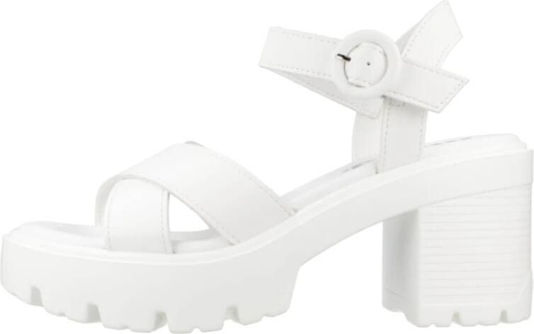 Mtng Elegant High Heel Sandals White Dames