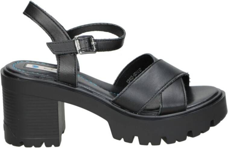 Mtng Hoge Hak Mode Sandalen Black Dames