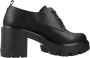 Mtng Klassieke Veterschoenen Bluchers Black Dames - Thumbnail 2