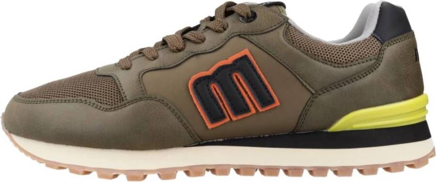 Mtng Stijlvolle Vetersneakers Green Heren