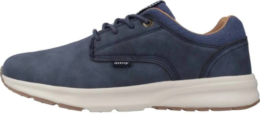 Mtng Stijlvolle Vetersneakers voor Mannen Blue Heren