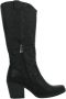 Mtng Western Style Cowboy Boots Black Dames - Thumbnail 2