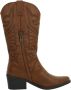 Mtng Western Style Cowboy Boots Brown Dames - Thumbnail 2