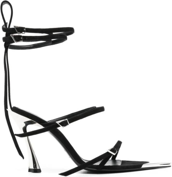 Mugler Stijlvolle Sandalen Black Dames