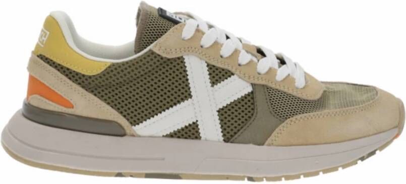 Munich Beige Suède Sneaker Hardloopschoenen Beige Dames