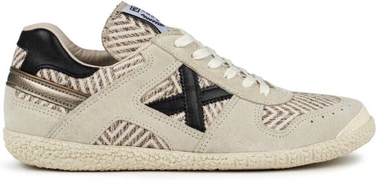 Munich Beige Urban Sneaker Goal Remake Beige Heren