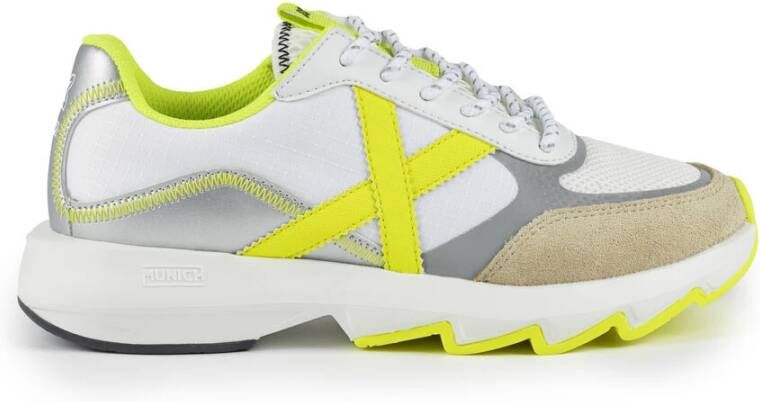 Munich Blanco Trendy Stijl Sneakers Multicolor Dames