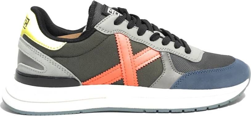 Munich Casual Multi-Color Textiel Sneakers voor Heren Multicolor Heren