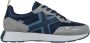 Munich Blauwe Sportieve Textiel Sneakers Blue Heren - Thumbnail 1