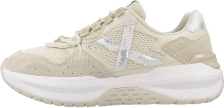 Munich Casual Sneakers voor Vrouwen Beige Dames