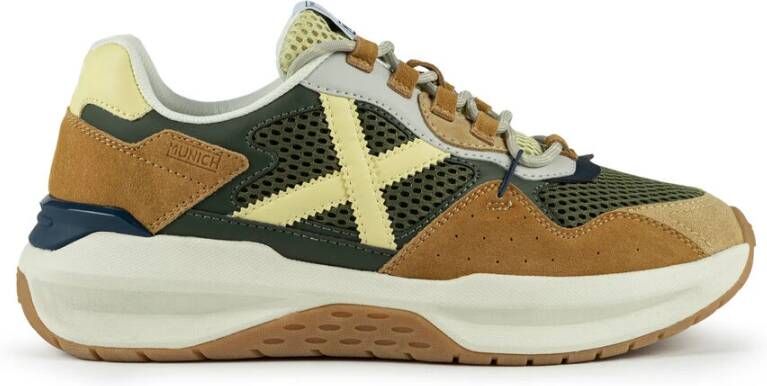 Munich Futuristische Caqui Sneaker Multicolor Heren