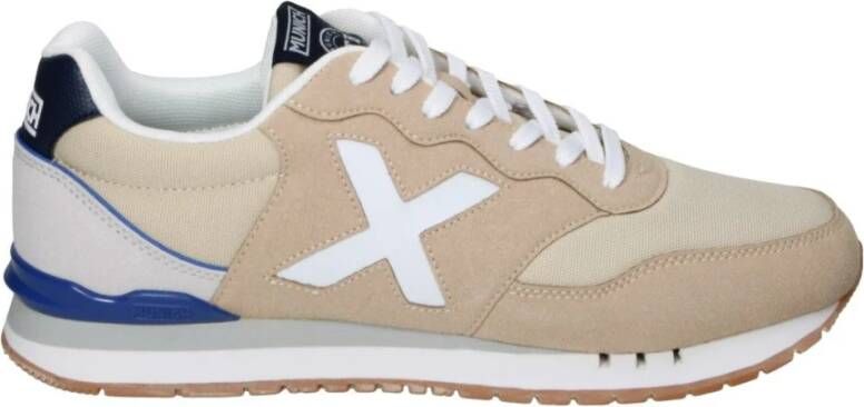 Munich Stijlvolle Dash Sneakers voor Mannen Beige Heren