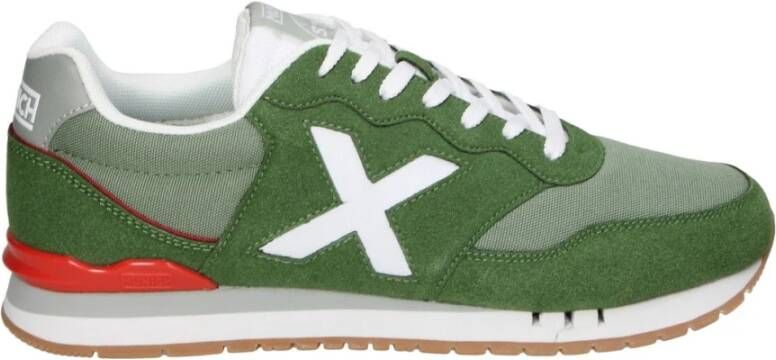 Munich Stijlvolle Dash Sneakers voor Mannen Green Heren