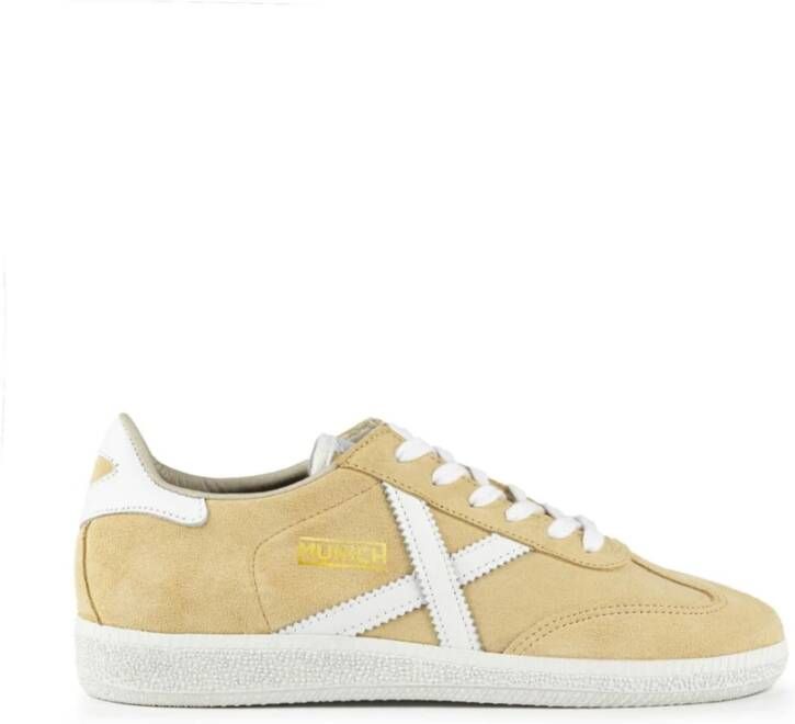 Munich Iconische Barru Urban Style Sneaker Yellow Dames