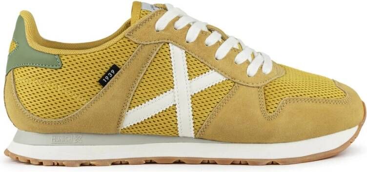 Munich Massana Gele Retro Sneaker Yellow Heren