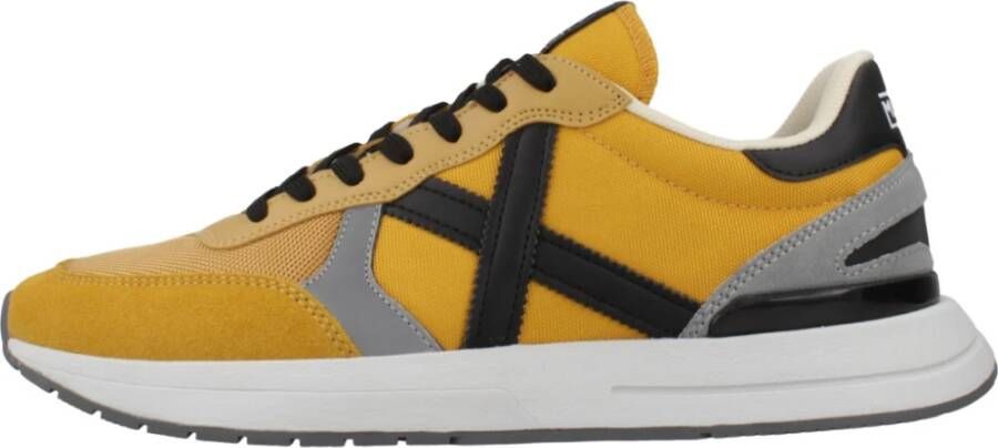 Munich Mode Sneakers 61 Yellow Heren