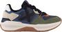 Munich Futuristische Nexa Blauwe Sneaker Multicolor Heren - Thumbnail 1