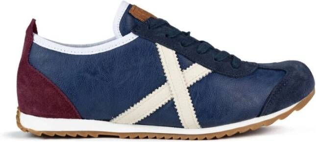 Munich Osaka Blauwe Vintage Sneaker Blue Heren