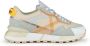 Munich Oranje Casual Textiel Sneakers oor Dames Multicolor Dames - Thumbnail 1