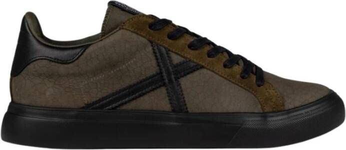 Munich Rete Tennissneaker Retro Stijl Brown Heren