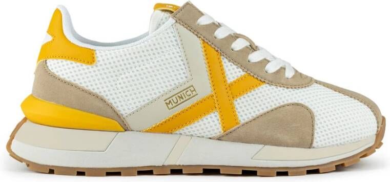 Munich Retro Amarillo Sneaker Multicolor Heren