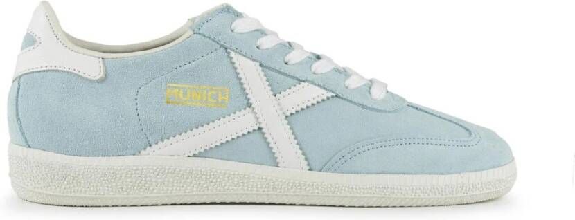 Munich Retro Barru Sneakers Blauw Blue Dames